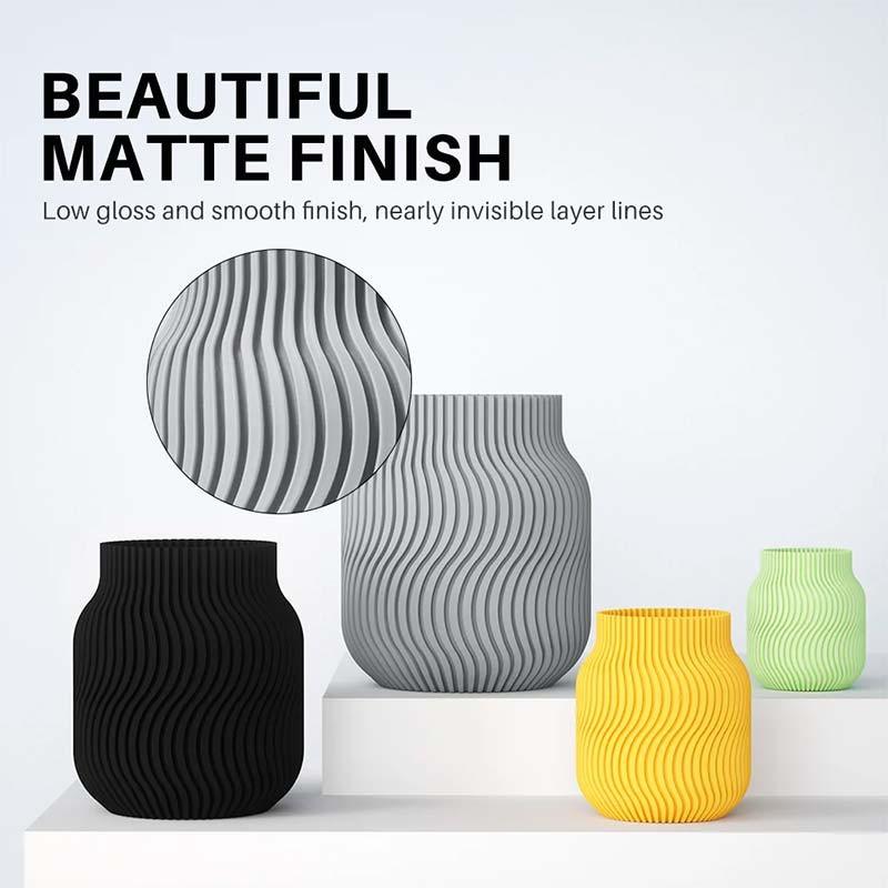 Filamento ELEGOO PLA MATTE Blanco Mate - acabado mate