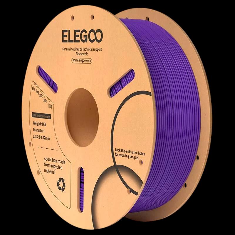 ELEGOO PLA Violet pour Imprimantes 3D FDM - Filament 1.75mm Bobine de 1kg