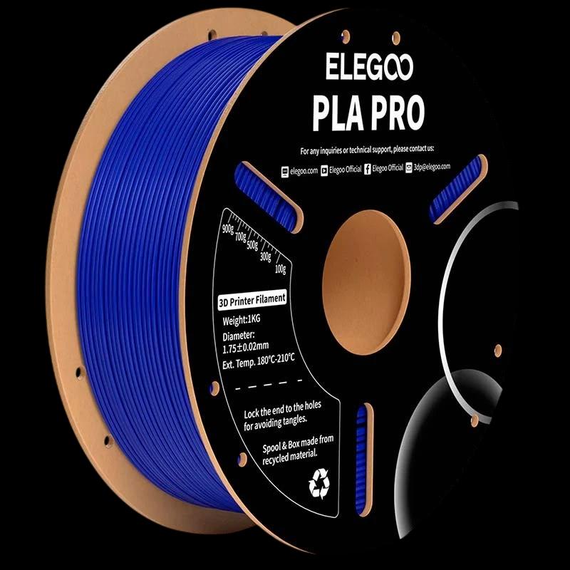 ELEGOO PLA PRO Azul para Impressoras 3D FDM - Filamento 1.75mm Bobina de 1kg