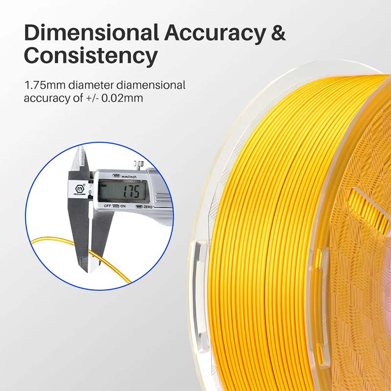 Filamento ELEGOO Silk PLA Verde Menta Sedoso - 1.75mm de diámetro