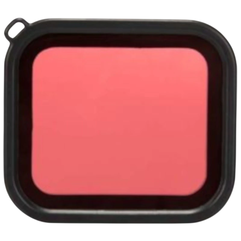 Filtro de Buceo para GoPro Hero 7 / 6 / 5 / Hero 2018 Rojo