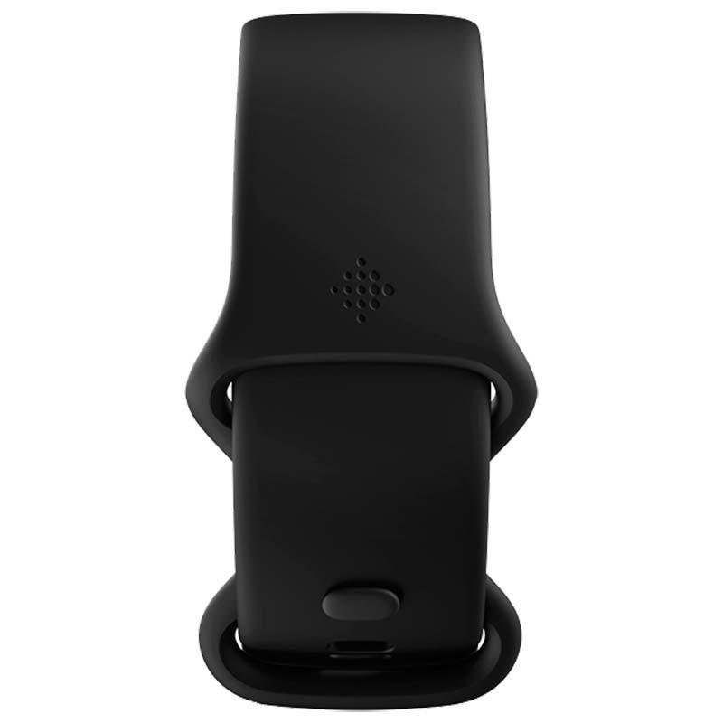 vista trasera de la Pulsera de actividad Fitbit Charge 6 Negro