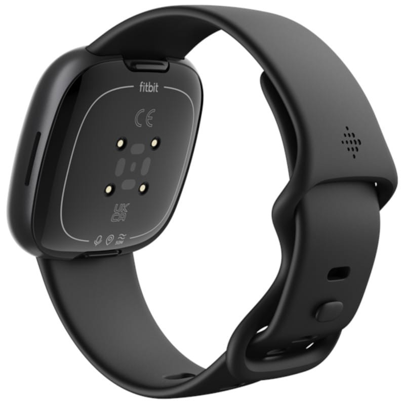 Fitbit Versa 4 Negro Grafito - Reloj Inteligente - Trasera