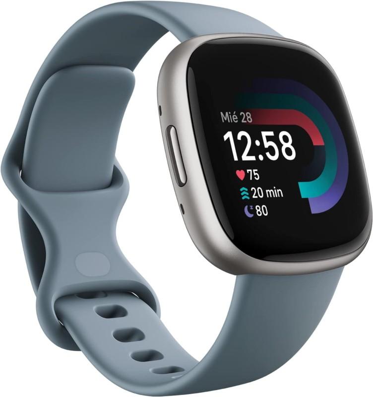 Reloj inteligente Fitbit Versa 4 Platino