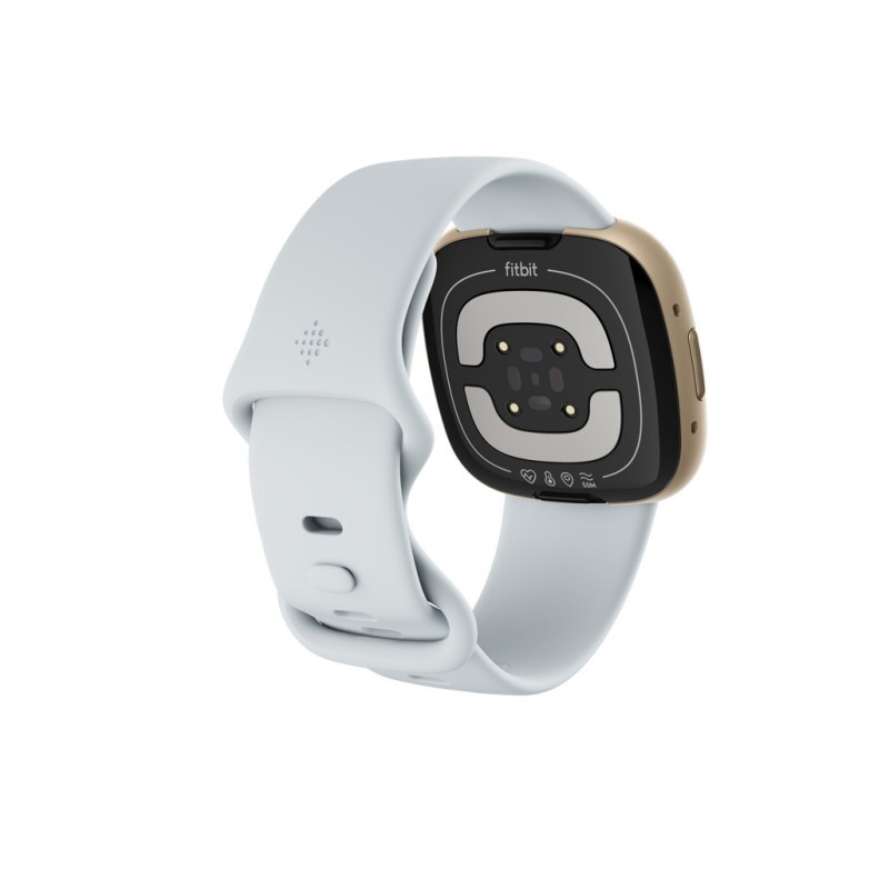 vista trasera del Reloj inteligente Fitbit Sense 2 Oro
