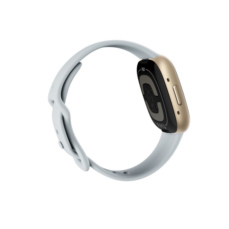 lateral izquierdo del Reloj inteligente Fitbit Sense 2 Oro