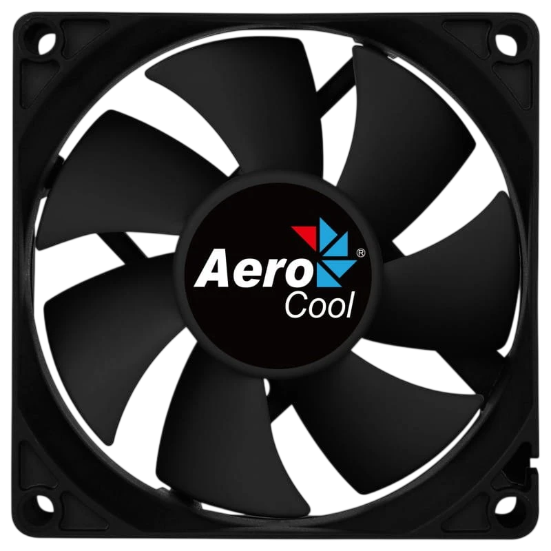 Ventilador para carcasa de PC Aerocool Force 8 Negro