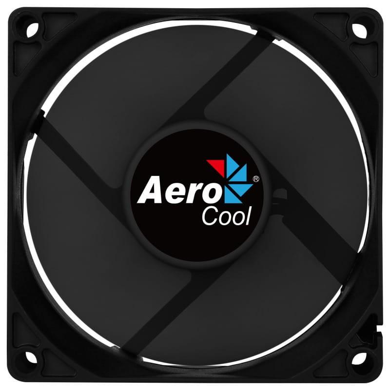 Ventilador para carcasa de PC Aerocool Force 8 Negro vista frontal
