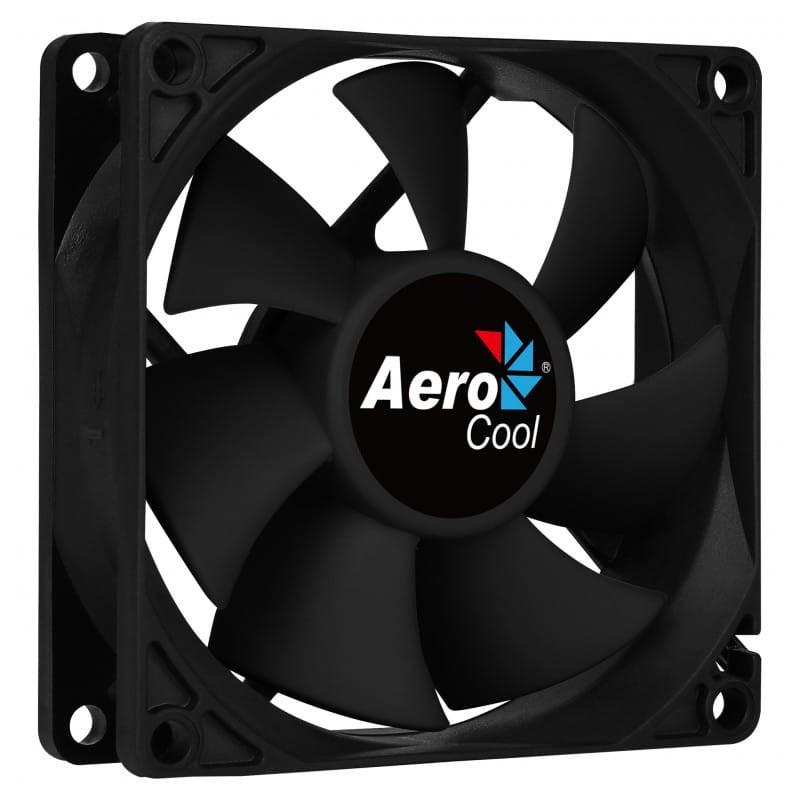 Ventilador para carcasa de PC Aerocool Force 8 Negro vista lateral