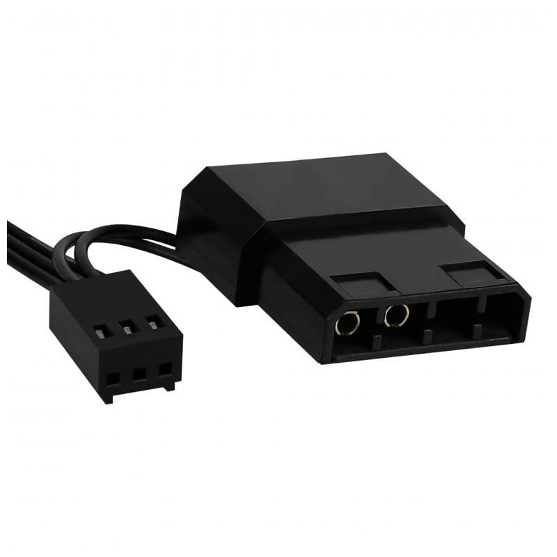 Ventilador para carcasa de PC Aerocool Force 8 Negro vista conector