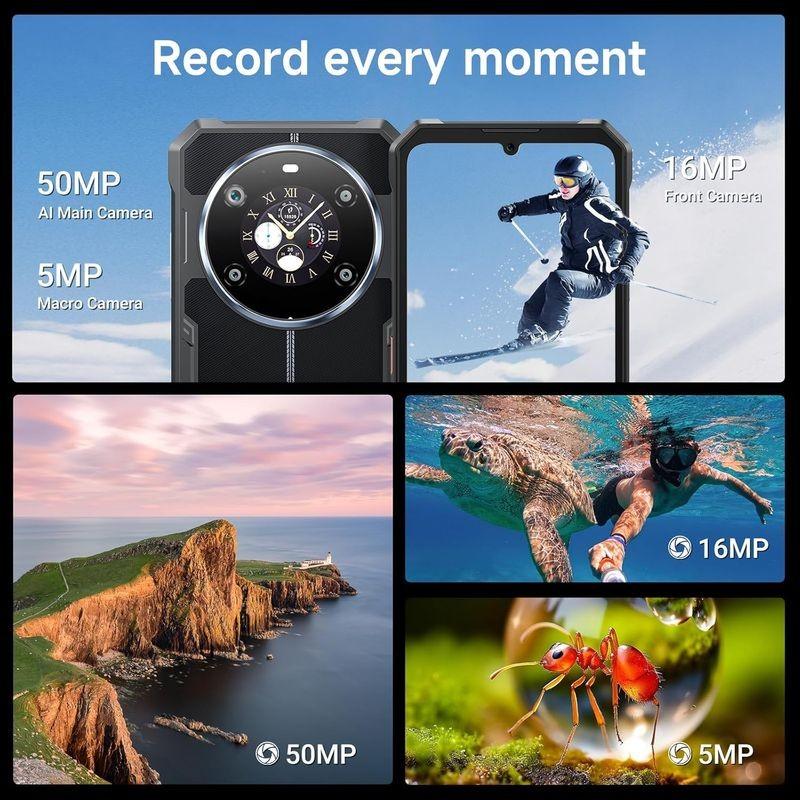 Adaptable Fossibot F109 5G 8GB/256GB Azul Oscuro - Teléfono Móvil