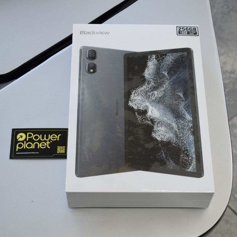 Photo réelle de la boîte du Blackview Tab 16 Pro 8 Go/256 Go Bleu