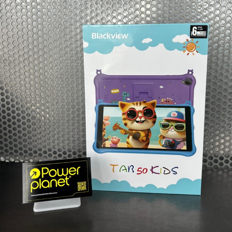 Foto de la caja de la Blackview Tab 50 Kids WiFi 3GB/64GB Lila - Tablet para niños