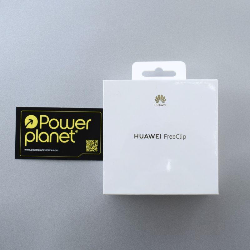 Foto caja real de los HUAWEI FreeClip Negro - Auriculares Bluetooth