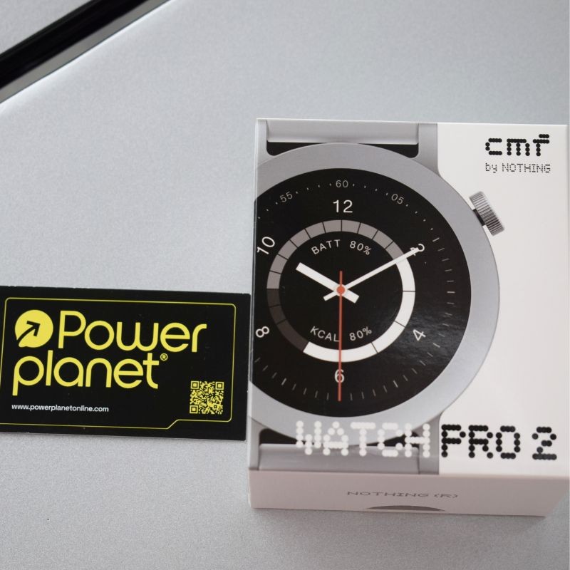 Foto real da caixa do Nothing CMF Watch Pro 2 Dark Grey - Relógio inteligente com GPS