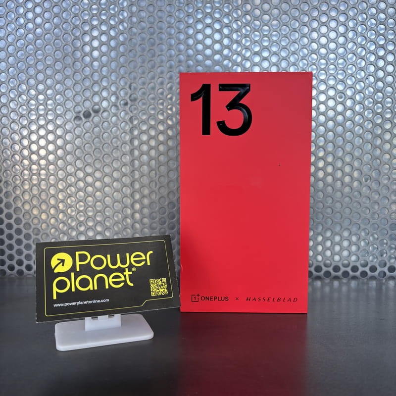 Foto real de la caja del Oneplus 13 5G 16GB/512GB Azul - Teléfono móvil