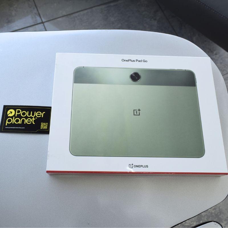 Photo réelle de la boîte de la tablette verte Oneplus Pad Go 4G 8 Go/128 Go