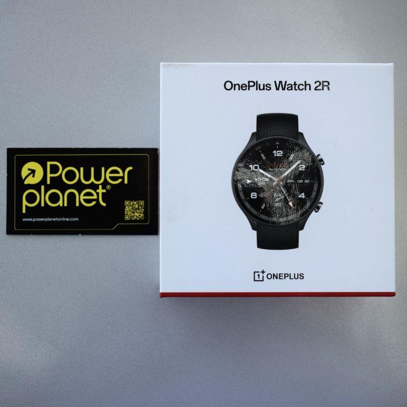 Foto caja real del Reloj inteligente OnePlus Watch 2R gris
