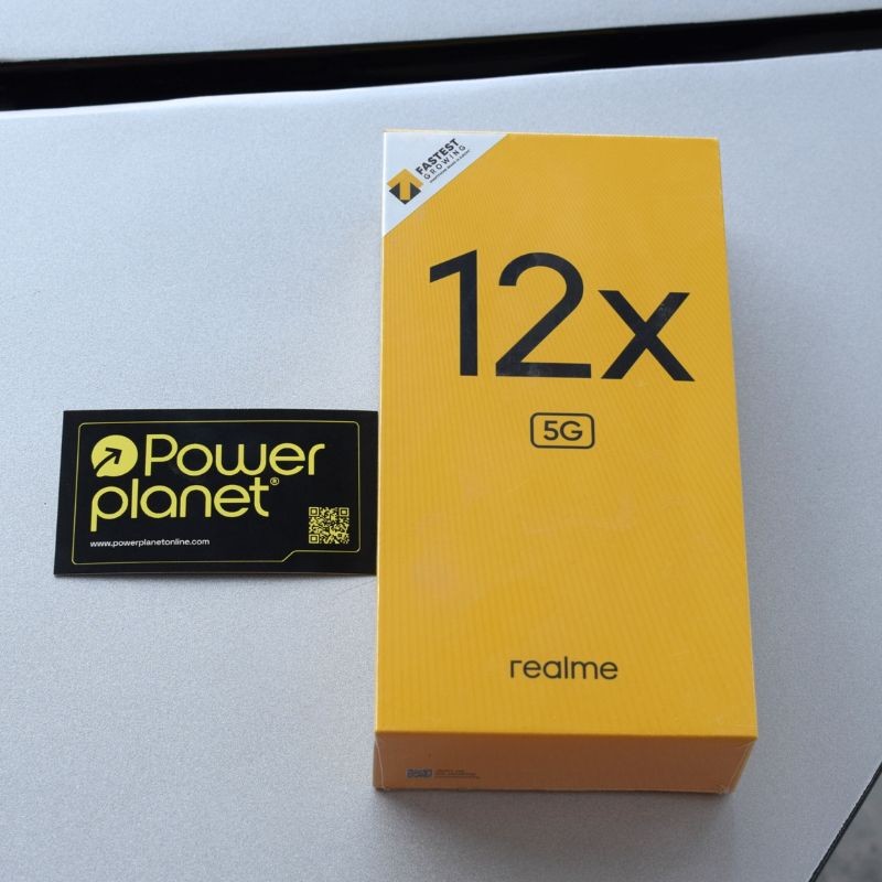 Photo réelle du Realme 12X 5G 8GB/256GB Black box - Téléphone portable