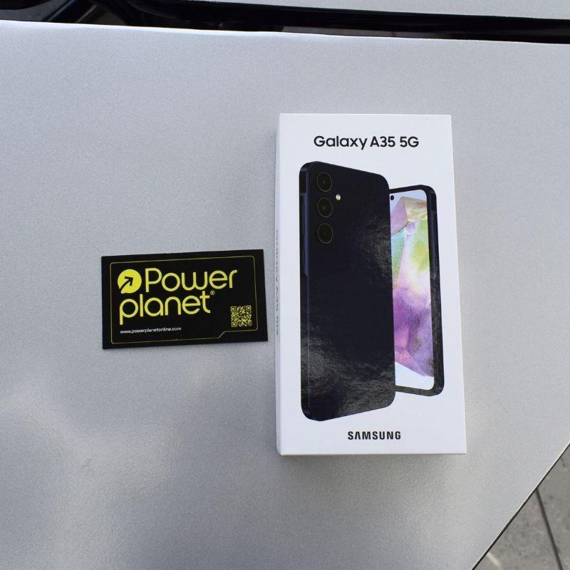 Foto real de la caja del Samsung Galaxy A35 5G 6GB/128GB Gris - Teléfono Móvil