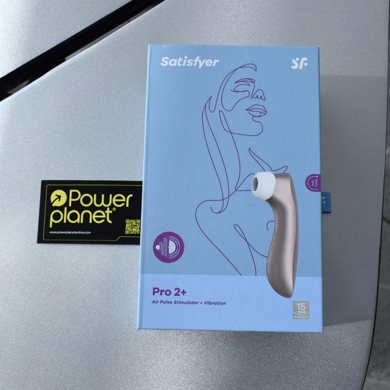 Foto caja real del Satisfyer Pro 2+ Vibration
