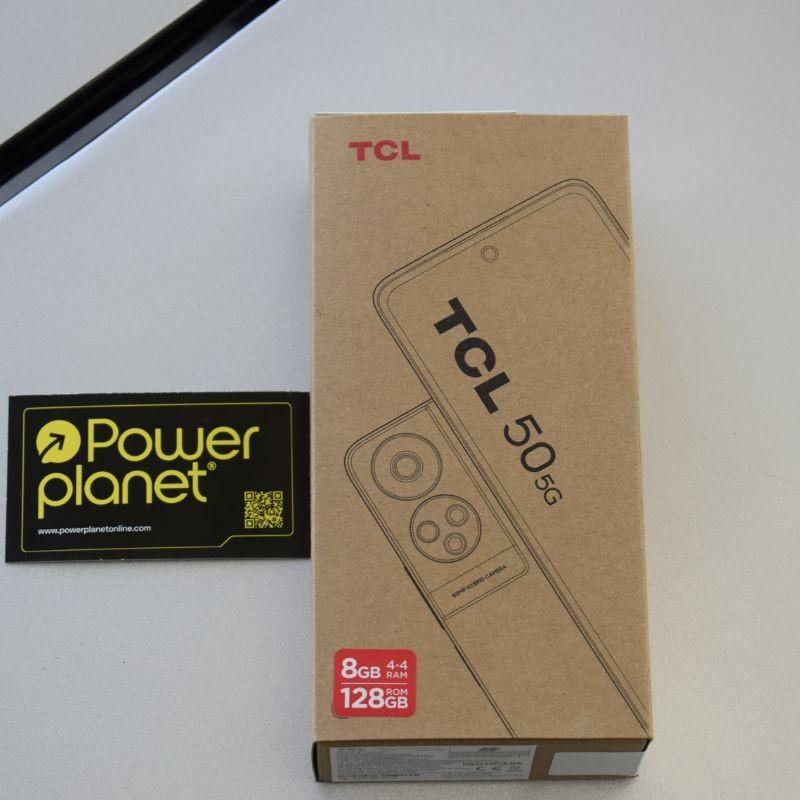 Foto caja real del Teléfono móvil TCL 50 5G 4GB/128GB Azul