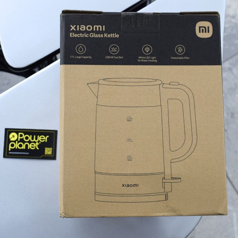 Foto caja real del Hervidor Xiaomi Electric Glass Kettle