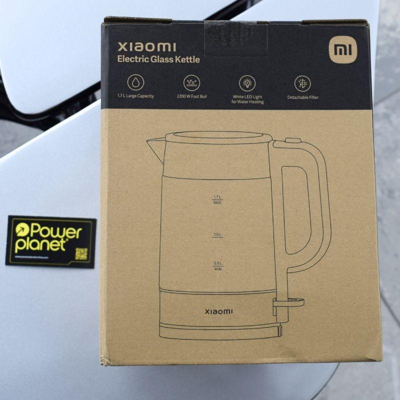 Foto caja real del Hervidor Xiaomi Electric Glass Kettle
