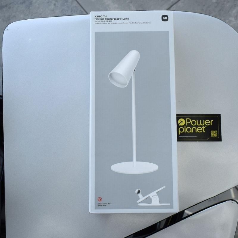 Foto real do estojo da Lâmpada Recarregável Flexível Xiaomi 2700K~5000K