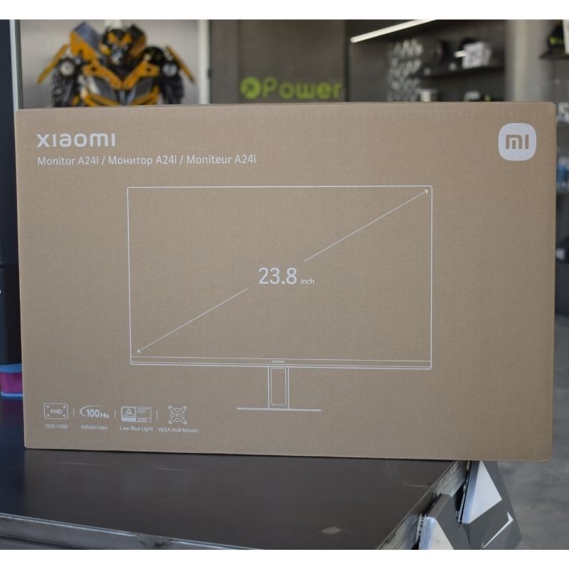 Foto caja real del Xiaomi Mi Monitor A24i 23.8 Full HD IPS 100 Hz - Monitor para PC