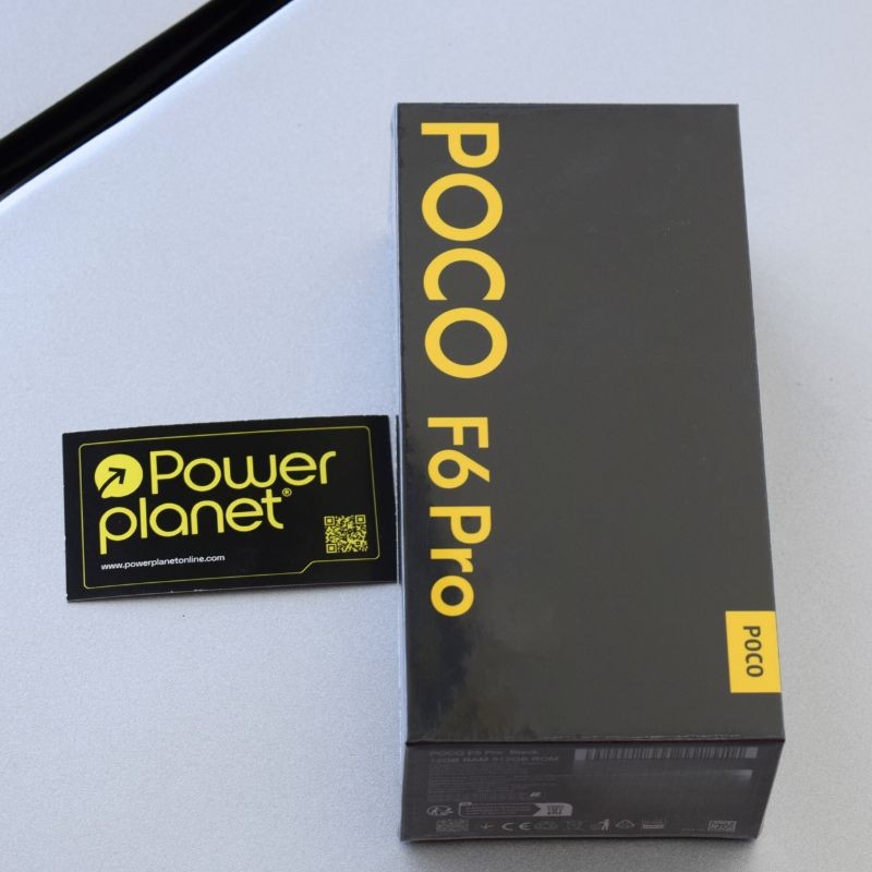 Foto real de la caja Teléfono móvil Xiaomi Poco F6 Pro 5G 12GB/512GB Negro