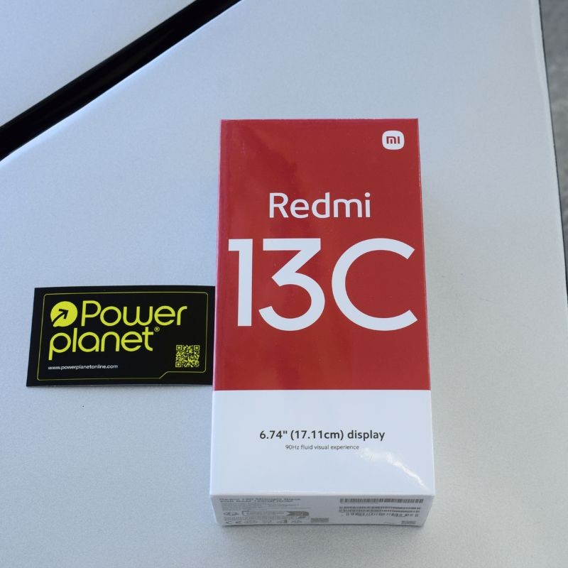 Foto caja real del Teléfono móvil Xiaomi Redmi 13C 6GB/128GB Blanco