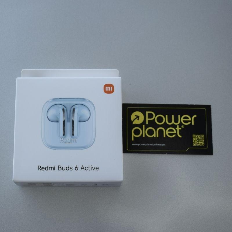 Photo réelle de la boîte du Xiaomi Redmi Buds 6 Active Blue - Écouteurs Bluetooth