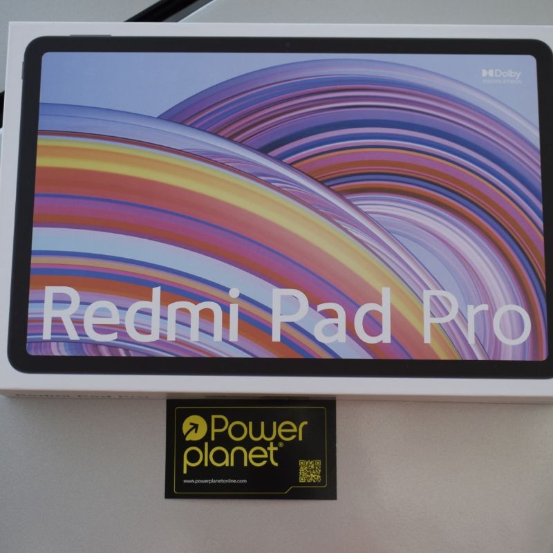 Foto real de la caja de la Xiaomi Redmi Pad Pro 8GB/256GB Azul