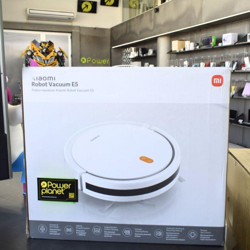 Foto caja real del Xiaomi Robot Vacuum E5 Blanco - Aspirador Robot