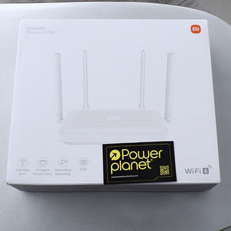 Foto caja real del Xiaomi Router AX1500 Blanco - Router