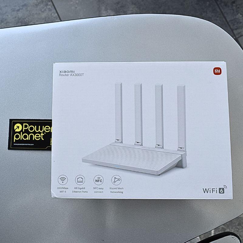 Foto caja real del Xiaomi Router AX3000T Blanco - Router