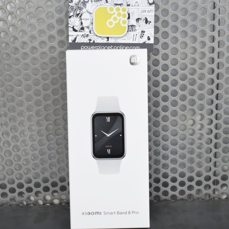 Foto Caja real de la Pulsera de actividad Xiaomi Smart Band 8 Pro Gris