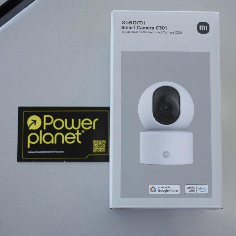 Foto caja real de la Xiaomi Smart Camera C301 3MP 2K WiFI Blanco - Cámara de Seguridad