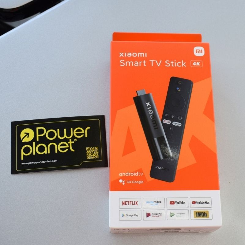 Photo réelle du boîtier de lecteur Android portable Xiaomi TV Stick 4K