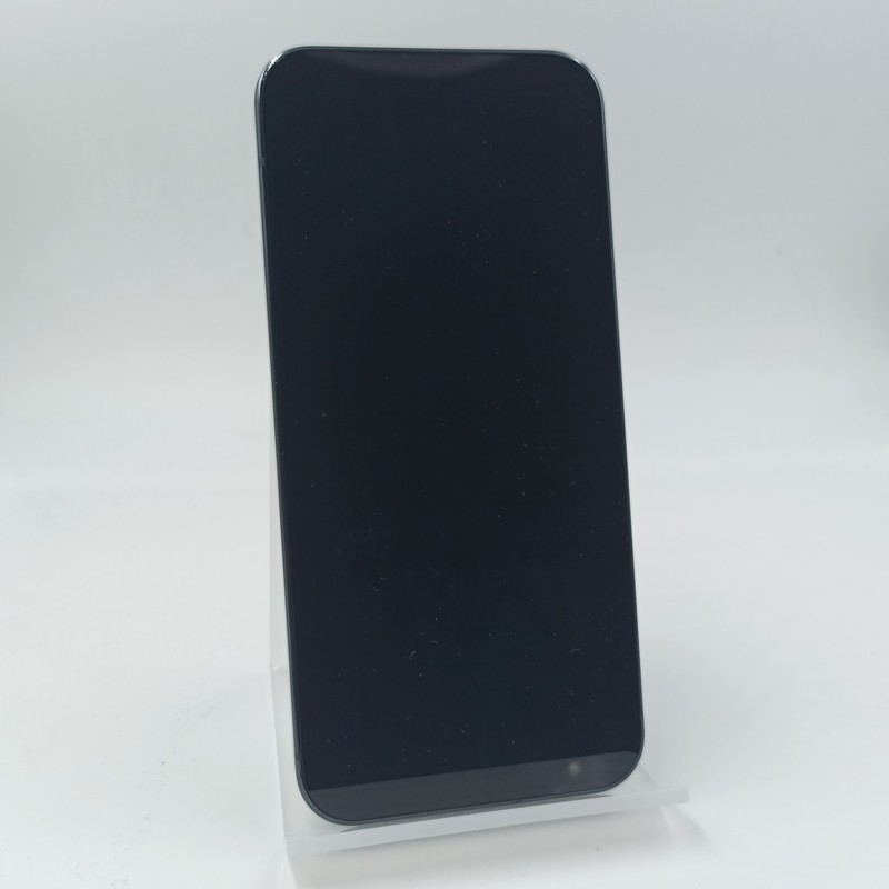 Véritable photo de face de l'iPhone 14 Pro 128 Go Space Black renouvelé - Excellent état