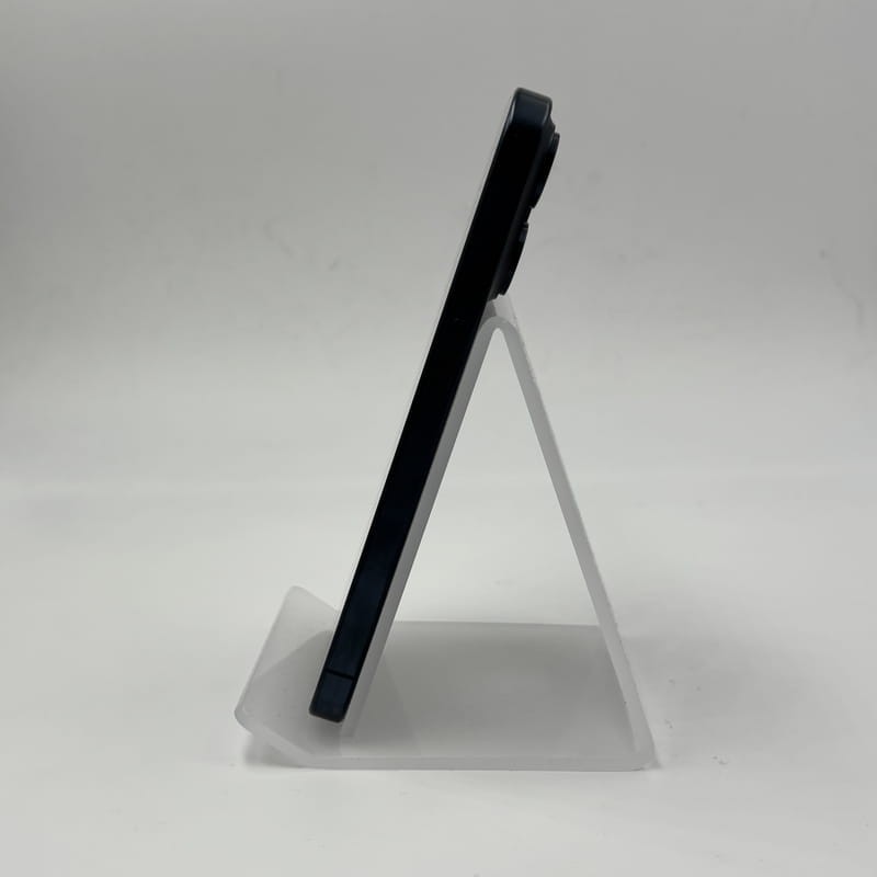 Foto real lateral izquierda del Apple iPhone 15 Pro 5G 128GB Titanio Azul Renovado - Estado Excelente