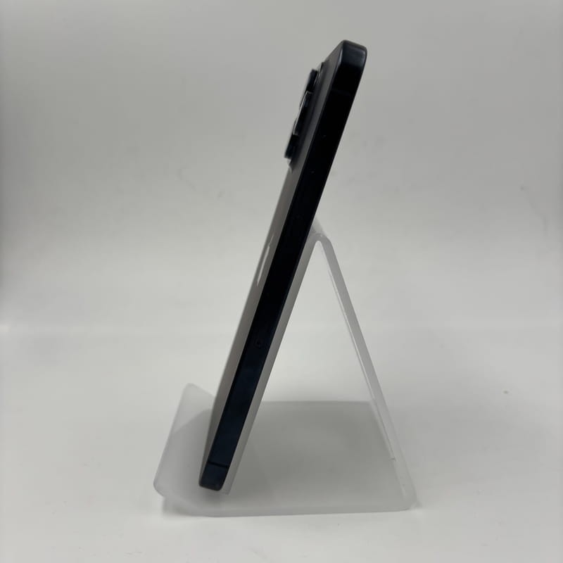 Foto real lateral derecho del Teléfono móvil Apple iPhone 15 Pro Max 256GB Azul