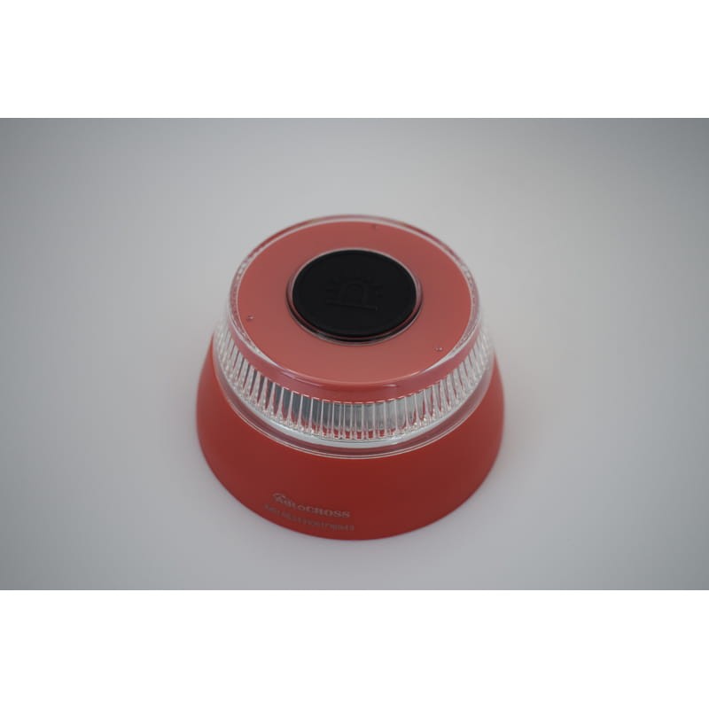 Foto real superior de la Baliza Luminosa V16 Geolocalizable