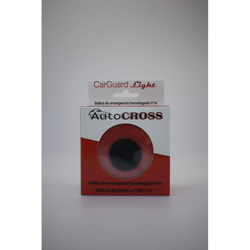 Foto real de la caja del Baliza Luminosa V16 Geolocalizable