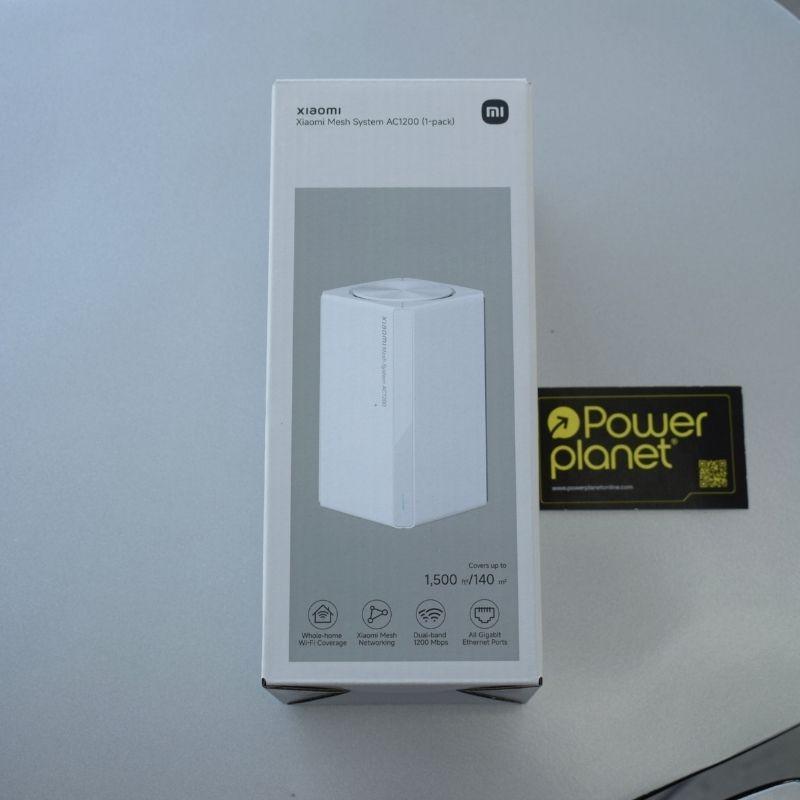 Foto real de la caja del Xiaomi Mesh System AC1200 2,4Ghz/5Ghz WiFi 5 Blanco
