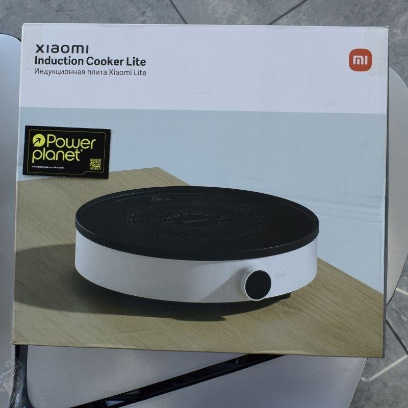 Photo réelle de la boîte de la cuisinière à induction Xiaomi Lite - Plaque à induction portable 2100 W