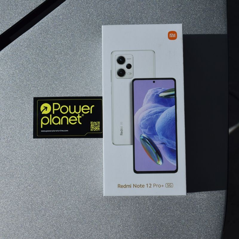 Foto real de la caja del Teléfono móvil Xiaomi Redmi Note 12 Pro+ 5G 8GB/256GB Negro