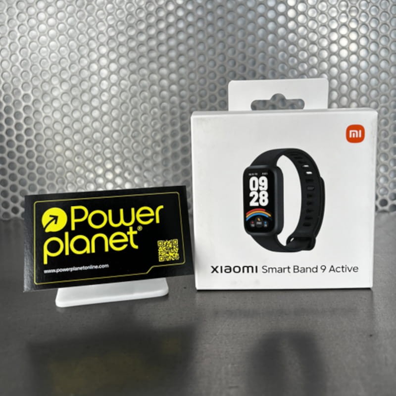Foto real de la caja de la Xiaomi Mi Smart Band 9 Active Negro - Pulsera de Actividad