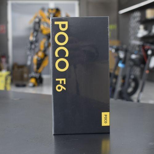 fotografía real de la caja del Teléfono móvil Xiaomi Poco F6 5G 12GB/512GB Color Titanio